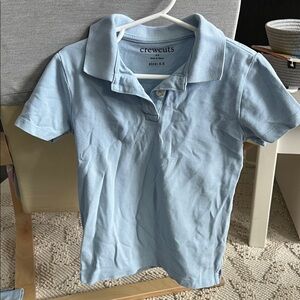 4 size 4-5 Crewcuts Light Blue Polo Shirt